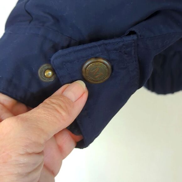 Marc New York Bomber Jacket Lightweight Navy  Size M - Picture 5 of 11